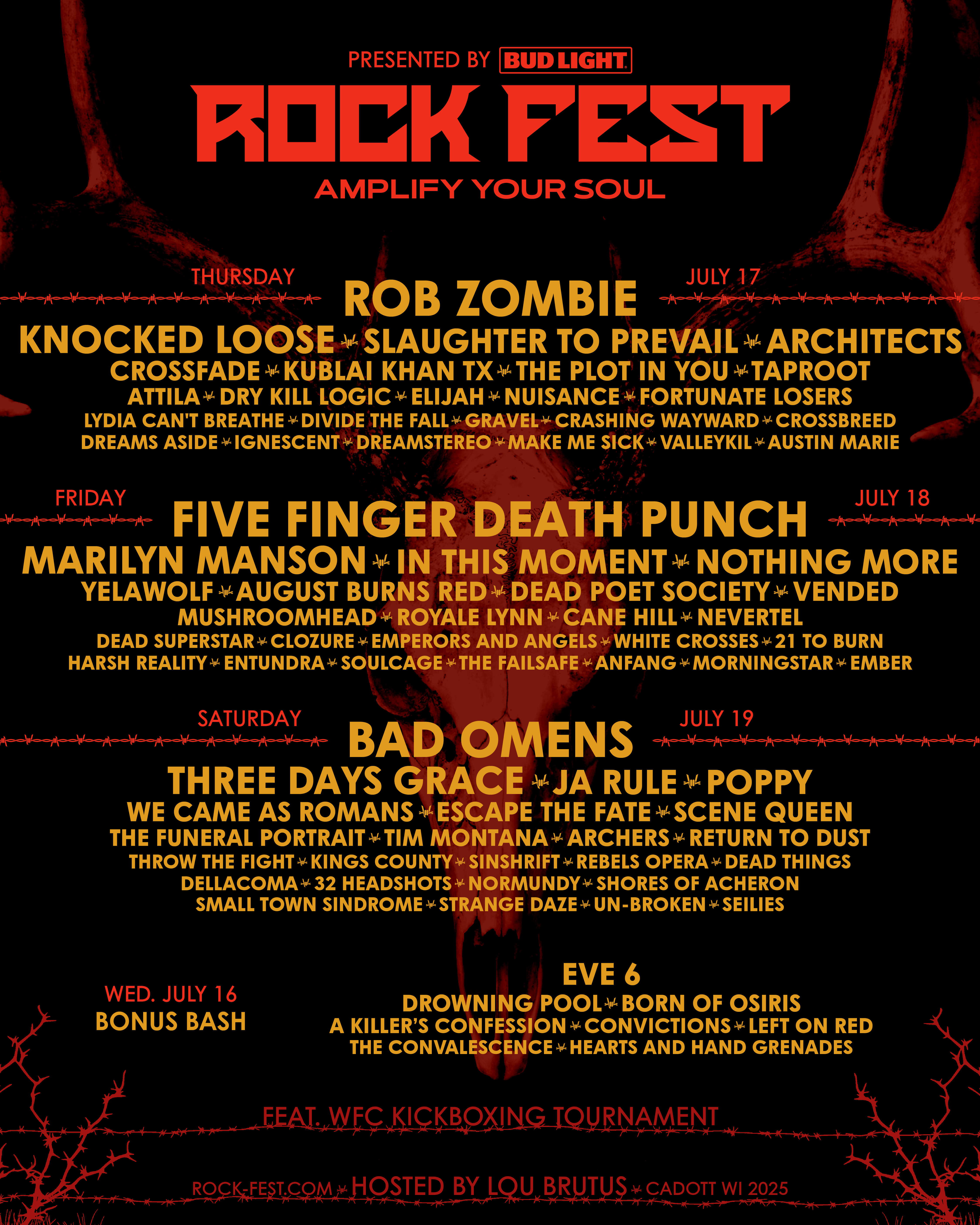 Rock Fest 2026 official poster